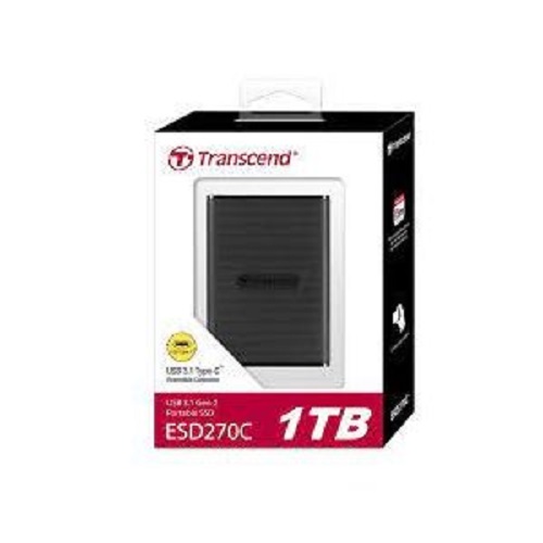 Transcend ESD270C 1TB Portable External SSD | Quality Products thumbnail 1